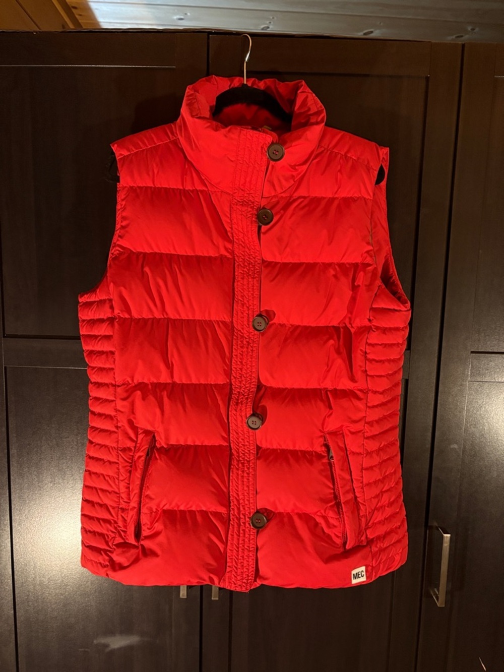 MEC Men’s Red Puffer Vest XL